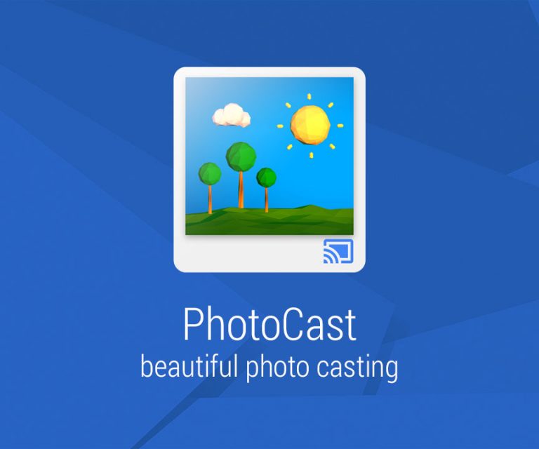 Das Bild zeigt das Logo von PhotoCast - beautiful photo casting.