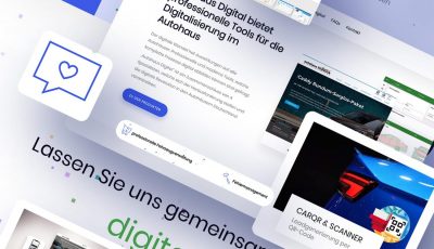 Screenshots von Webdesignprojekten