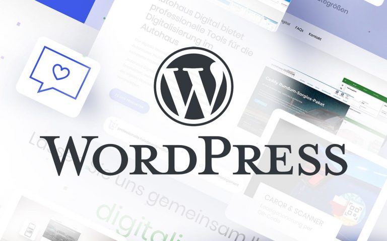 Webdesign mit Wordpress made by devbite